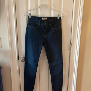Madewell Women's Dark Indigo Skinny Jeans NWOT